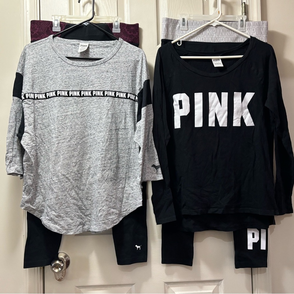 Victoria's Secret PINK Legging Sets sz L